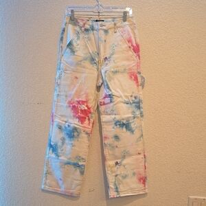 Wild Fable Paint Splatter Jeans
